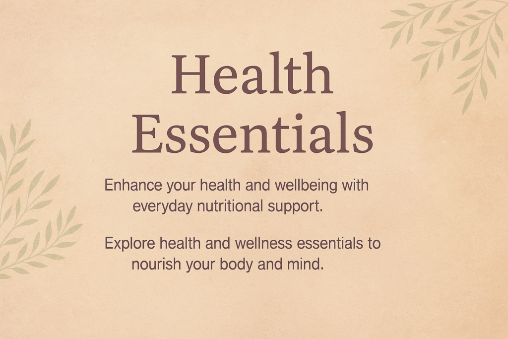 Health Shop Banner