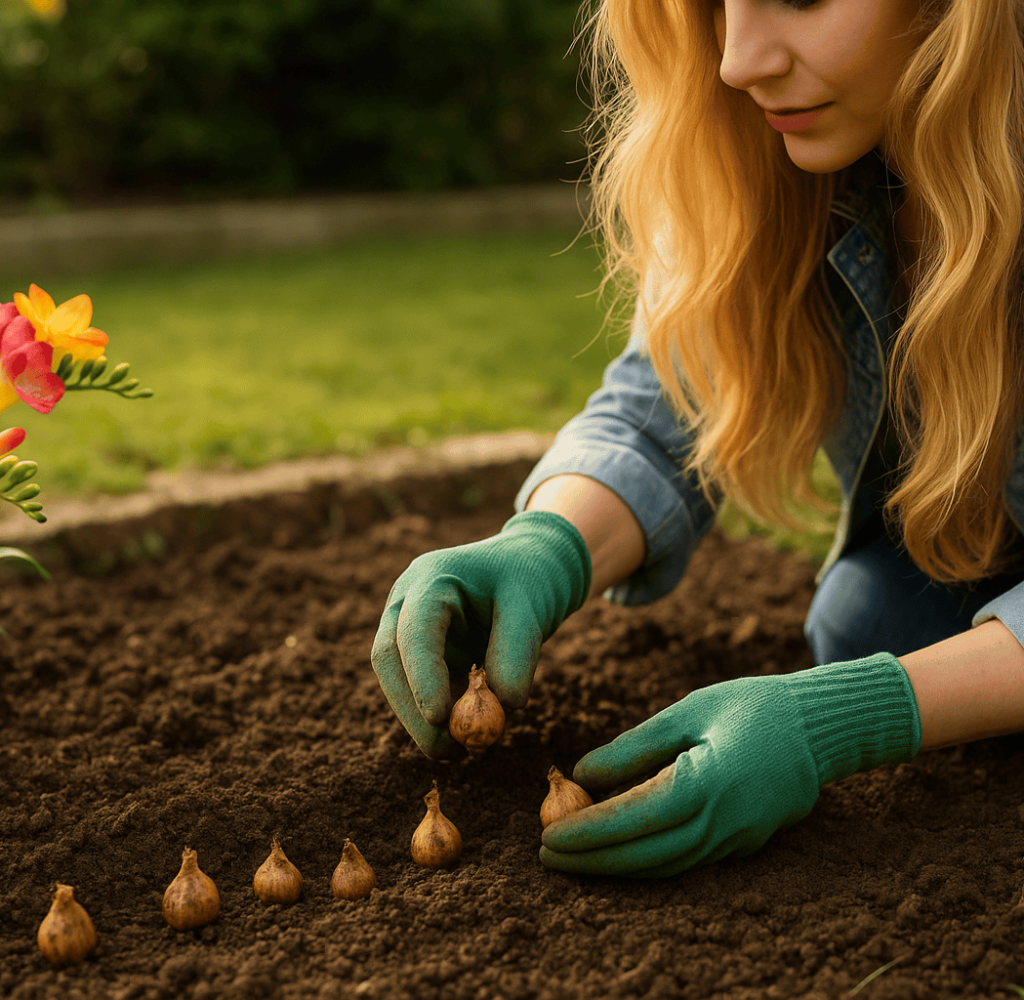Planting Freesia Bulbs